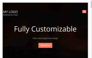 Single Page Boxed (screenshot desktop)