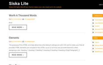 Siska Lite (screenshot desktop)