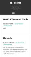 SKT Auditor (screenshot mobile)