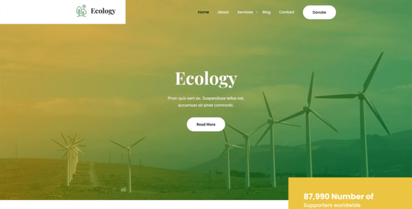 SKT Ecology (WordPress)