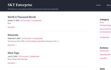 SKT Enterprise (screenshot desktop)