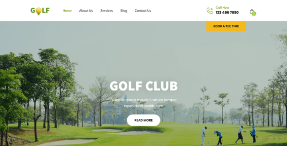 SKT Golf (WordPress)