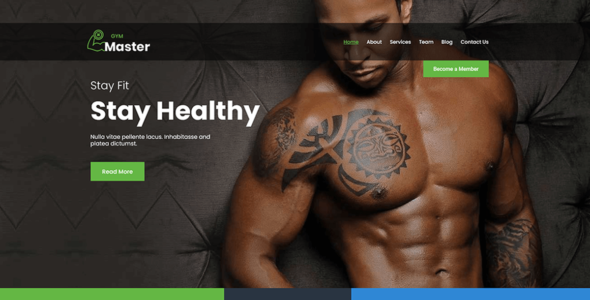 SKT Gym Master (WordPress)