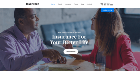 SKT Insurance (WordPress)