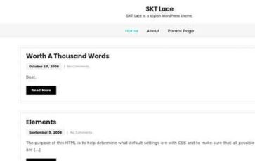 SKT Lace (screenshot desktop)