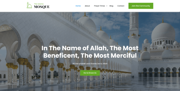 SKT Mosque (WordPress)