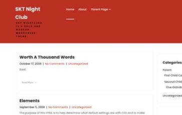 SKT Night Club (screenshot desktop)