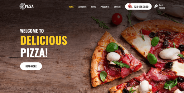 SKT Pizzeria (WordPress)