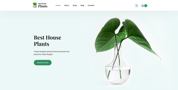 SKT Plants (WordPress)