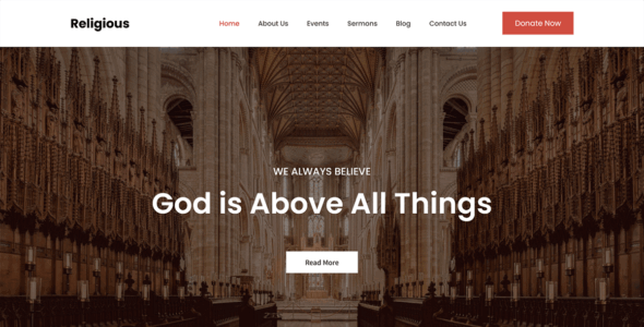 SKT Religious (WordPress)