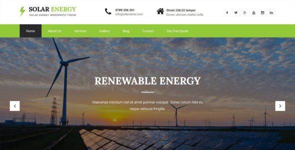 SKT Solar Energy (WordPress)