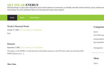 SKT Solar Energy (screenshot desktop)