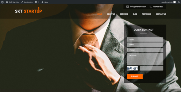 SKT Startup (WordPress)