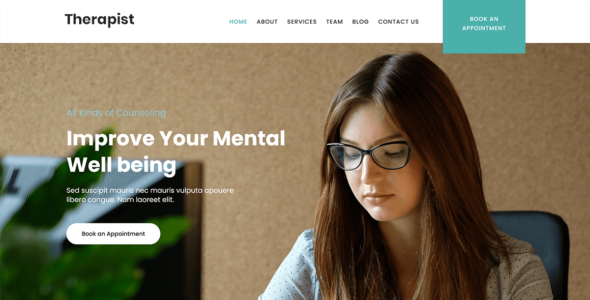 SKT Therapist (WordPress)