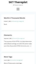 Screenshot Mobile SKT Therapist (screenshot mobile)