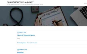 Smart Health Pharmacy (screenshot desktop)