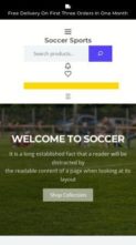 Soccer Sports (screenshot mobile)
