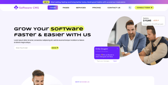Software CMS (WordPress)