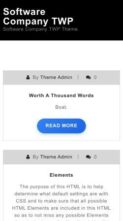 Software Company TWP (screenshot mobile)