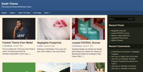 Solah (WordPress)