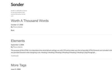 Sonder (screenshot desktop)