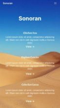 Sonoran (screenshot mobile)