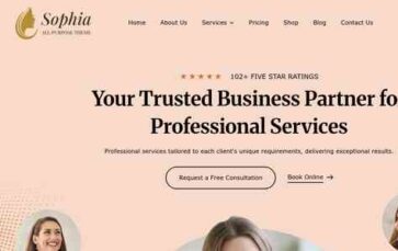 Sophia Lite (screenshot desktop)