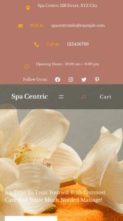 Spa Centric (screenshot mobile)