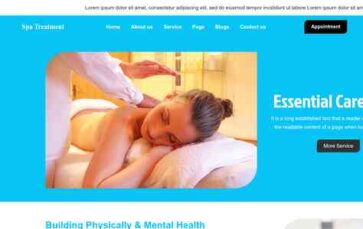 Spa Treatment (screenshot desktop)