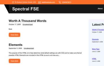 Screenshot Desktop Spectral FSE (screenshot desktop)