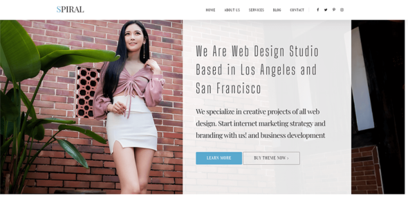 Spiral Creative Agency (WordPress)