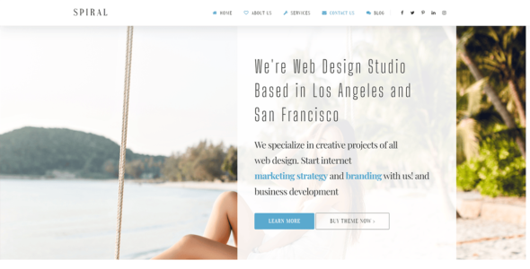 Spiral Lite (WordPress)
