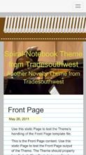 Spiral Notebook (screenshot mobile)