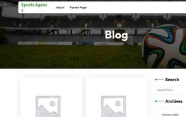 Sports Agency (screenshot desktop)