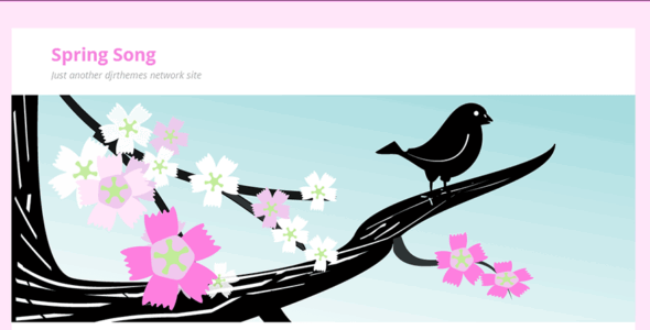 Spring Song (WordPress)