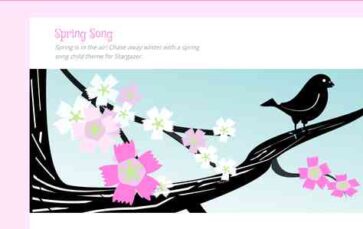 Spring Song (screenshot desktop)