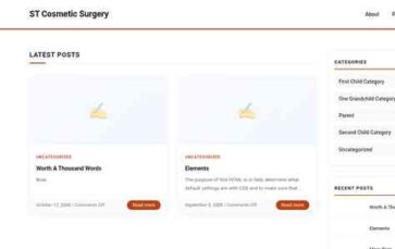 ST Cosmetic Surgery (screenshot desktop)