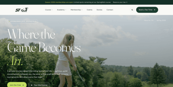 ST Golf (WordPress)