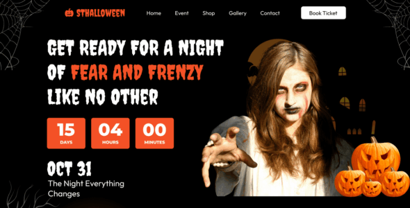 ST Halloween (WordPress)