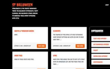 ST Halloween (screenshot desktop)