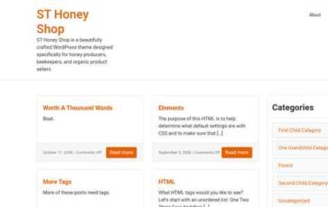 ST Honey Shop (screenshot desktop)