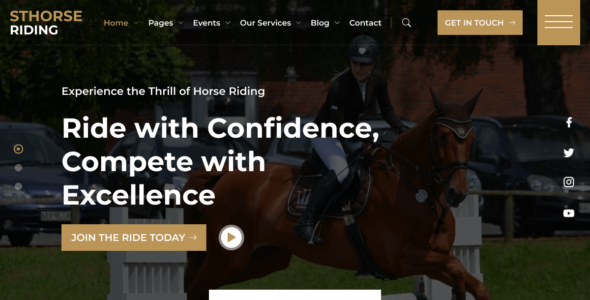St Horse Riding (WordPress)