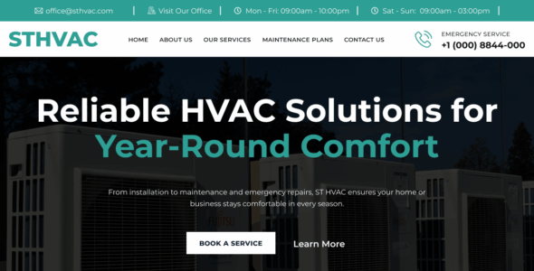 ST Hvac (WordPress)