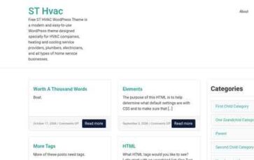 ST Hvac (screenshot desktop)