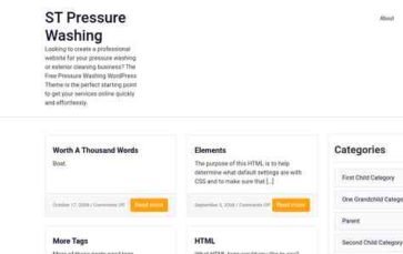 ST Pressure Washing (screenshot desktop)