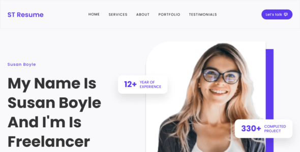 ST Resume (WordPress)