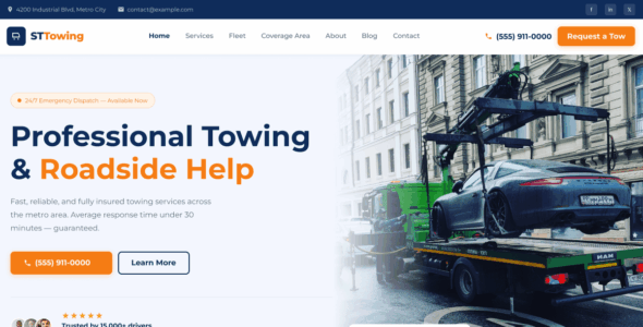 ST Towing (WordPress)