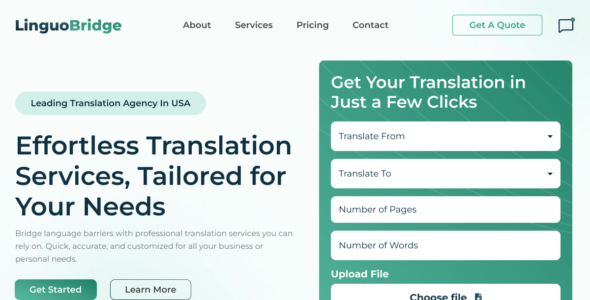 St Tranlation Agency (WordPress)