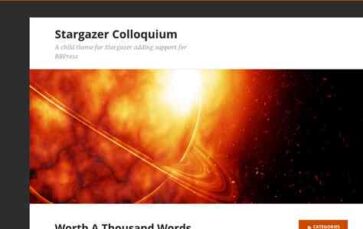 Stargazer Colloquium (screenshot desktop)