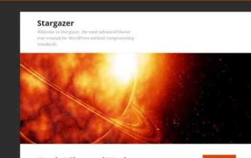 StarGazer (Theme Hybrid) - (screenshot desktop)